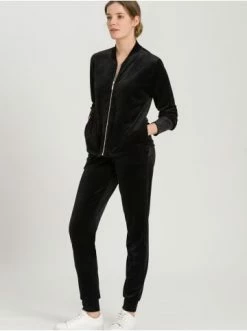 Große Größen Hanro Sweatjacken Favourites In Black Beauty Günstig Kaufen -hanro shop hanro sweatjacken favourites in black beauty 4