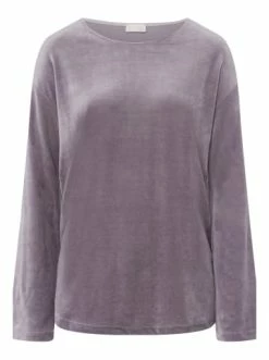 Große Größen Hanro Sweatshirt Favourites In Orchid Günstig Kaufen