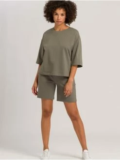 Große Größen Hanro Sweatshirt Natural Living In Antique Green Günstig Kaufen -hanro shop hanro sweatshirt natural living in antique green 4