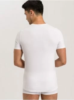 Shirts & Longsleeves Hanro T-Shirt Cotton Essentials In Weiß Günstig Kaufen -hanro shop hanro t shirt cotton essentials in weiss 2