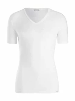 Wäsche Hanro T-Shirt Cotton Sensation In Weiß Günstig Kaufen