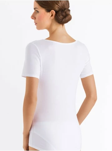 Große Größen Hanro T-Shirt Cotton Sensation Kurzarm In Weiß Günstig Kaufen 6 Große Größen Hanro T-Shirt Cotton Sensation Kurzarm In Weiß Günstig Kaufen - Image 4