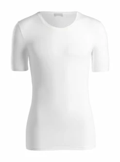 Wäsche Hanro T-Shirt Cotton Superior In Weiß Günstig Kaufen