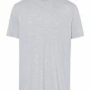 Shirts & Longsleeves Hanro T-Shirt Day & Night In Silver Melange Günstig Kaufen