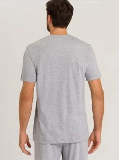 Shirts & Longsleeves Hanro T-Shirt Day & Night In Silver Melange Günstig Kaufen -hanro shop hanro t shirt day and night in silver melange 3