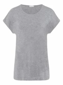 Große Größen Hanro T-Shirt Natural Elegance In Grau Günstig Kaufen