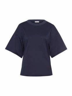 Große Größen Hanro T-Shirt Natural Shirt In Blueberry Günstig Kaufen