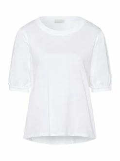 Große Größen Hanro T-Shirt Natural Shirt In Weiß Günstig Kaufen
