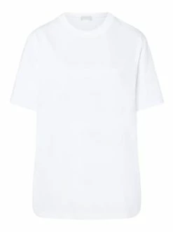 Große Größen Hanro T-Shirt Natural Shirt In Weiß Günstig Kaufen