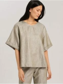 Große Größen Hanro T-Shirt Urban Casuals In Botanic Green Günstig Kaufen -hanro shop hanro t shirt urban casuals in botanic green 2