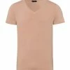 Wäsche Hanro T-Shirt V-Neck Cotton Superior In Beige Günstig Kaufen -hanro shop hanro t shirt v neck cotton superior in beige