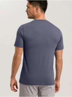 Shirts & Longsleeves Hanro T-Shirt V-Neck Living Shirts In Deep Onyx Günstig Kaufen -hanro shop hanro t shirt v neck living shirts in deep onyx 4