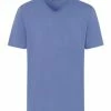 Shirts & Longsleeves Hanro T-Shirt V-Neck Living Shirts In Labrador Blue Günstig Kaufen -hanro shop hanro t shirt v neck living shirts in labrador blue