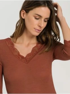 Große Größen Hanro T-Shirt Woolen Lace 3/4-Arm In Marsala Günstig Kaufen 13 Große Größen Hanro T-Shirt Woolen Lace 3/4-Arm In Marsala Günstig Kaufen -hanro shop hanro t shirt woolen lace 3 4 arm in marsala 5