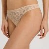 Wäsche Hanro Tanga Moments In Beige Günstig Kaufen