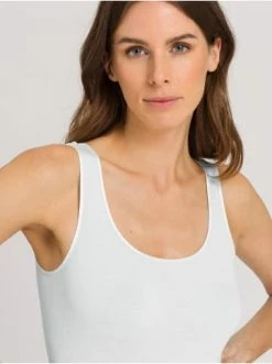 Große Größen Hanro Tank Top Cotton Seamless In Cool Blue Günstig Kaufen -hanro shop hanro tank top cotton seamless in cool blue 5