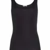 Große Größen Hanro Tank Top Cotton Seamless In Schwarz Günstig Kaufen -hanro shop hanro tank top cotton seamless in schwarz