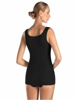 Große Größen Hanro Tank Top Cotton Seamless In Schwarz Günstig Kaufen -hanro shop hanro tank top cotton seamless in schwarz 3