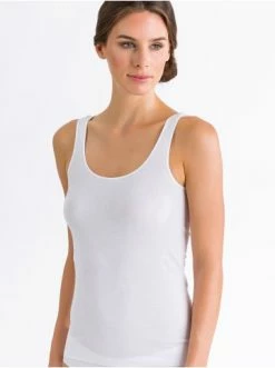 Große Größen Hanro Tank Top Cotton Seamless In Weiß Günstig Kaufen -hanro shop hanro tank top cotton seamless in weiss 2