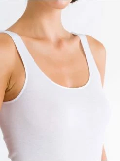 Große Größen Hanro Tank Top Cotton Seamless In Weiß Günstig Kaufen -hanro shop hanro tank top cotton seamless in weiss 5