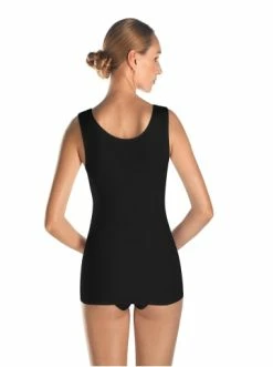 Große Größen Hanro Top Cotton Seamless In Schwarz Günstig Kaufen -hanro shop hanro top cotton seamless in schwarz 2