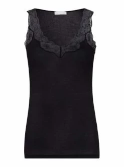 Große Größen Hanro Top Lace Delight In Schwarz Günstig Kaufen