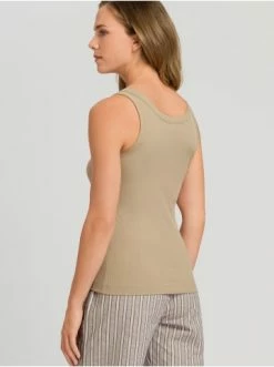 Große Größen Hanro Trägertop Sleep & Lounge In Coriander Günstig Kaufen -hanro shop hanro tragertop sleep and lounge in coriander 3