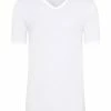 Wäsche Hanro Unterhemd / Shirt Kurzarm Ultralight In Weiß Günstig Kaufen