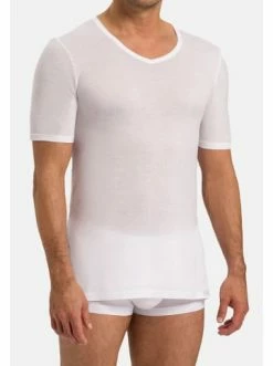 Wäsche Hanro Unterhemd / Shirt Kurzarm Ultralight In Weiß Günstig Kaufen -hanro shop hanro unterhemd shirt kurzarm ultralight in weiss 2