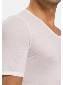 Wäsche Hanro Unterhemd / Shirt Kurzarm Ultralight In Weiß Günstig Kaufen -hanro shop hanro unterhemd shirt kurzarm ultralight in weiss 4